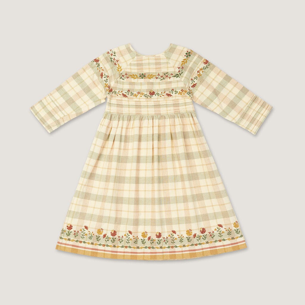 Ava Dress | Harvest Plaid w/Embroidery Dresses Lali 