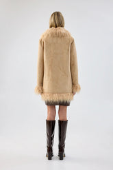 Avant Garde Coat | Taupe Outerwear Unreal Fur 