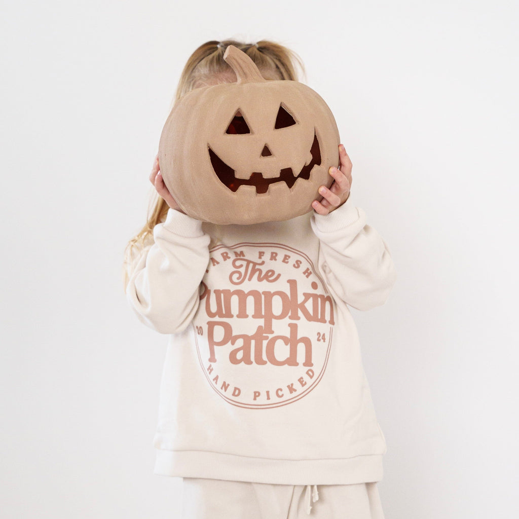 Pumpkin Patch Crewneck Graphic Crewneck shopatlasgrey 