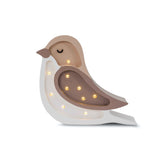 Little Lights Mini Bird Lamp Night Lights Little Lights Coffee/Beige 