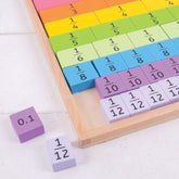 Fractions Tray Bigjigs Toys US 