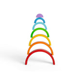 Wooden Stacking Rainbow - Small Bigjigs Toys US 