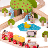 Farm Train Set Bigjigs Toys US 