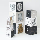 Nesting Blocks - Baby Animals Toys Wee Gallery 