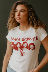 Black Sabbath Baby Tee Band Tees People of Leisure 