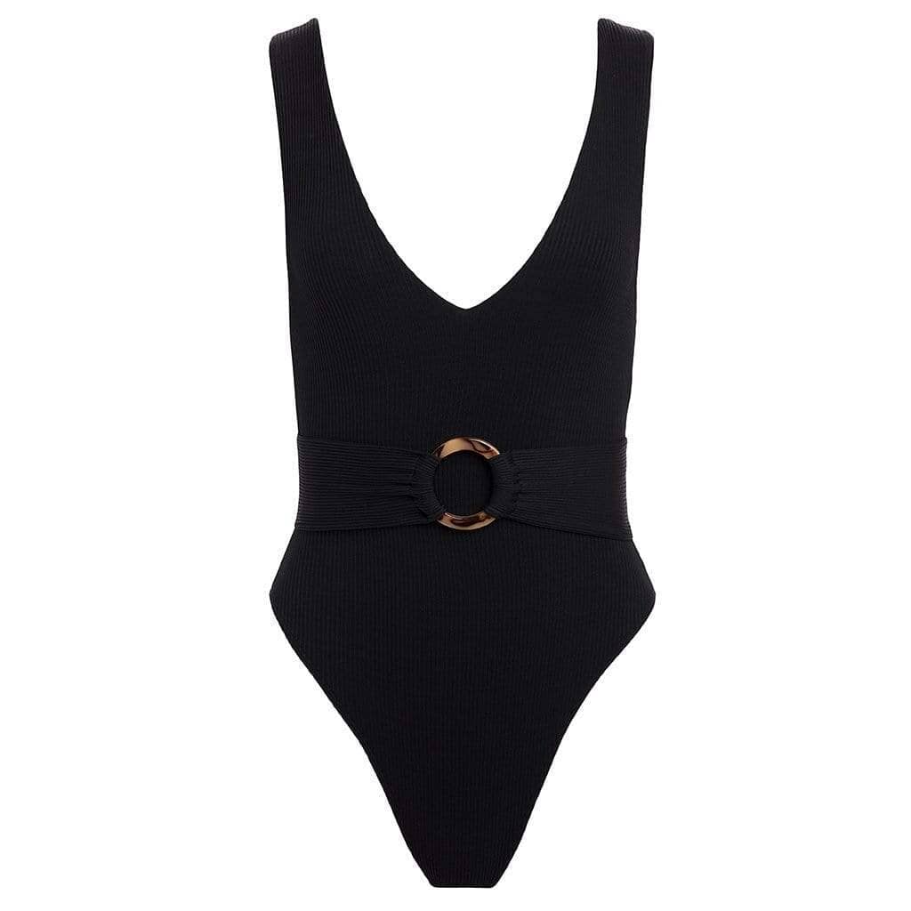 Black Rib Kim One-Piece One-Piece Montce 