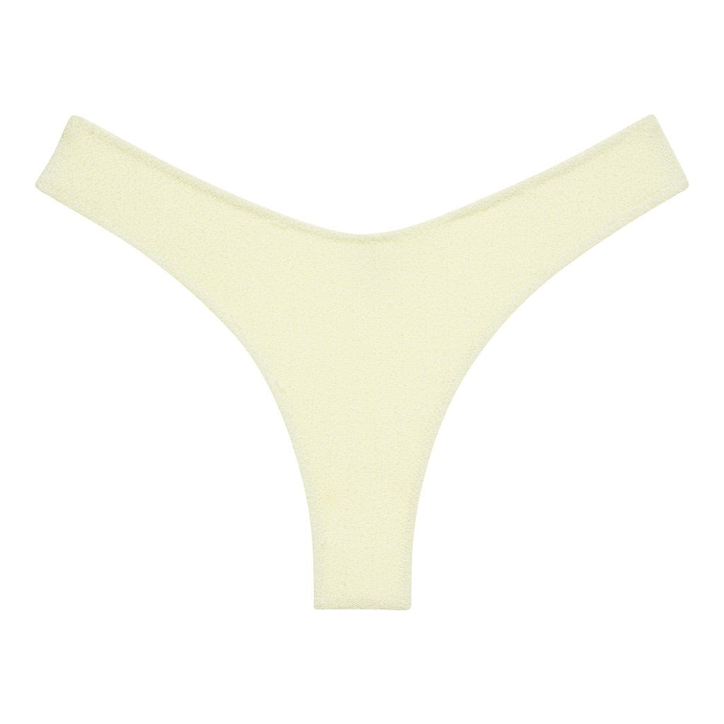 Buttercream Rib Added Coverage Lulu (Zig-Zag Stitch) Bikini Bottom Bikini Bottom Montce 