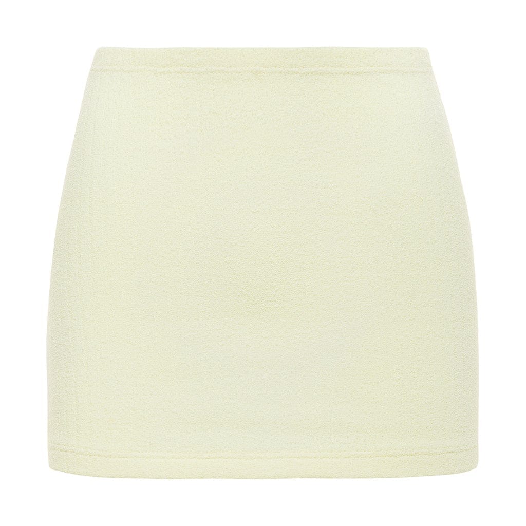 Buttercream Rib Micro Skirt Cover-Up Skirt Montce 