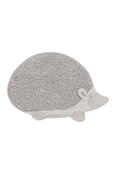 Washable Animal Rug Hedgehog Rugs Lorena Canals Linen 3' x 4' 3" 