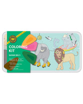 Coloring Kit - 3 units in set - SAFARI BIG FIVE Large Coloring Kits VICILink 