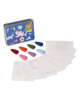 Coloring Kit Set SAFARI + OCEAN + BALLERINA + UNICORN Small Coloring Kits VICILink 