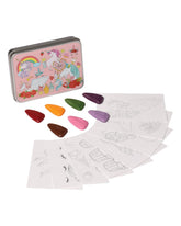 Coloring Kit Set SAFARI + OCEAN + BALLERINA + UNICORN Small Coloring Kits VICILink 