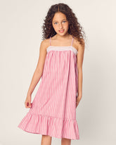 Girl's Twill Lilly Nightgown in Love Lines Children's Nightgown Petite Plume 