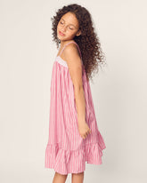 Girl's Twill Lilly Nightgown in Love Lines Children's Nightgown Petite Plume 