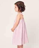 Girl's Twill Charlotte Nightgown in Blush Boulevard Children's Nightgown Petite Plume 