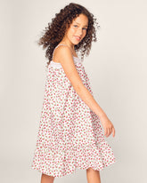 Girl's Lily Nightgown in Petite Petals Children's Nightgown Petite Plume 