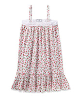 Girl's Lily Nightgown in Petite Petals Children's Nightgown Petite Plume 