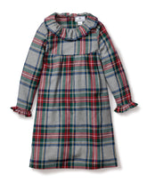 Girl's Brushed Cotton Scarlett Nightgown | Westminster Tartan Nightgowns Petite Plume 