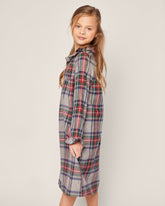 Girl's Brushed Cotton Scarlett Nightgown | Westminster Tartan Nightgowns Petite Plume 