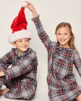 Girl's Brushed Cotton Scarlett Nightgown | Westminster Tartan Nightgowns Petite Plume 