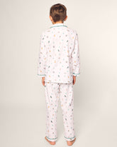 Kid's Twill Pajama Set | Jingle Paws Pajama Sets Petite Plume 