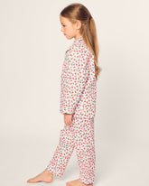 Kid's Twill Pajama in Petite Petals Children's Pajama Pants Petite Plume 