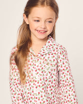 Kid's Twill Pajama in Petite Petals Children's Pajama Pants Petite Plume 