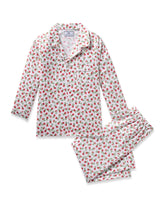 Kid's Twill Pajama in Petite Petals Children's Pajama Pants Petite Plume 