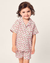 Kid's Twill Short Set in Petite Petals Children's Short Set Petite Plume 