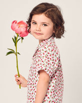 Kid's Twill Short Set in Petite Petals Children's Short Set Petite Plume 