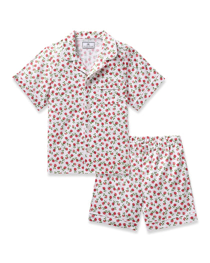 Kid's Twill Short Set in Petite Petals Children's Short Set Petite Plume 