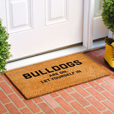 Bulldogs are on Let Yourself in Doormat Calloway Mills 