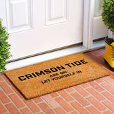 Crimson Tide are on, Let Yourself in Doormat Calloway Mills 