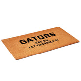 Gators are on Let Yourself in Doormat Calloway Mills 