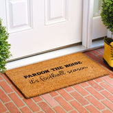 Pardon the Noise It's Football Season Doormat Calloway Mills 