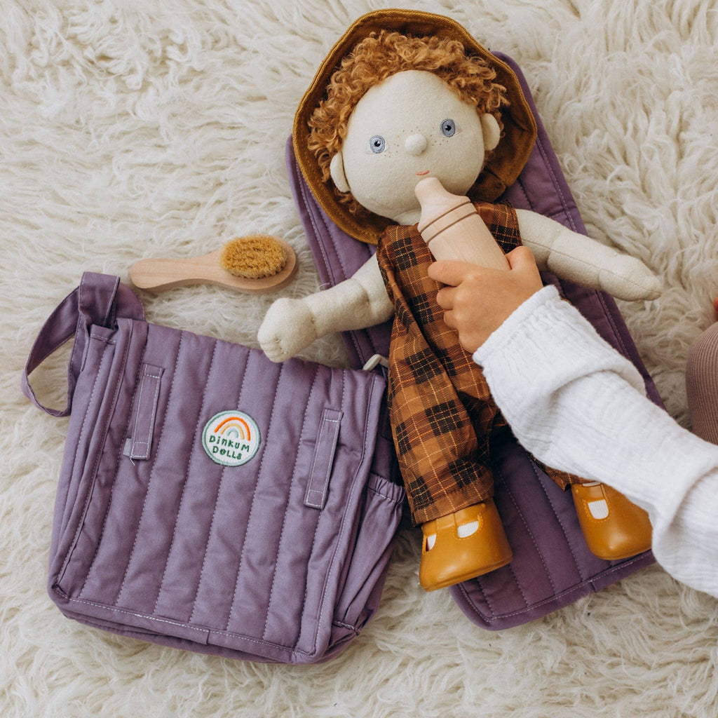 Carrie Convertible Changing Set | Lavender Doll Accessories Olli Ella 