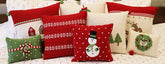 Snowman 10" Pillow Throw Pillows Melange Collection 