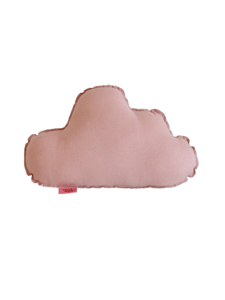 Linen “Powder Pink” Cloud Pillow Cushion moimili.us 