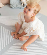 Premium Foam Playmats | Sandy Lines - Stone Toddlekind 