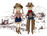 Clementine Cowgirl Doll Doll MON AMI 