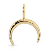 Crescent Moon Pendant Pendants eklexic GOLD 