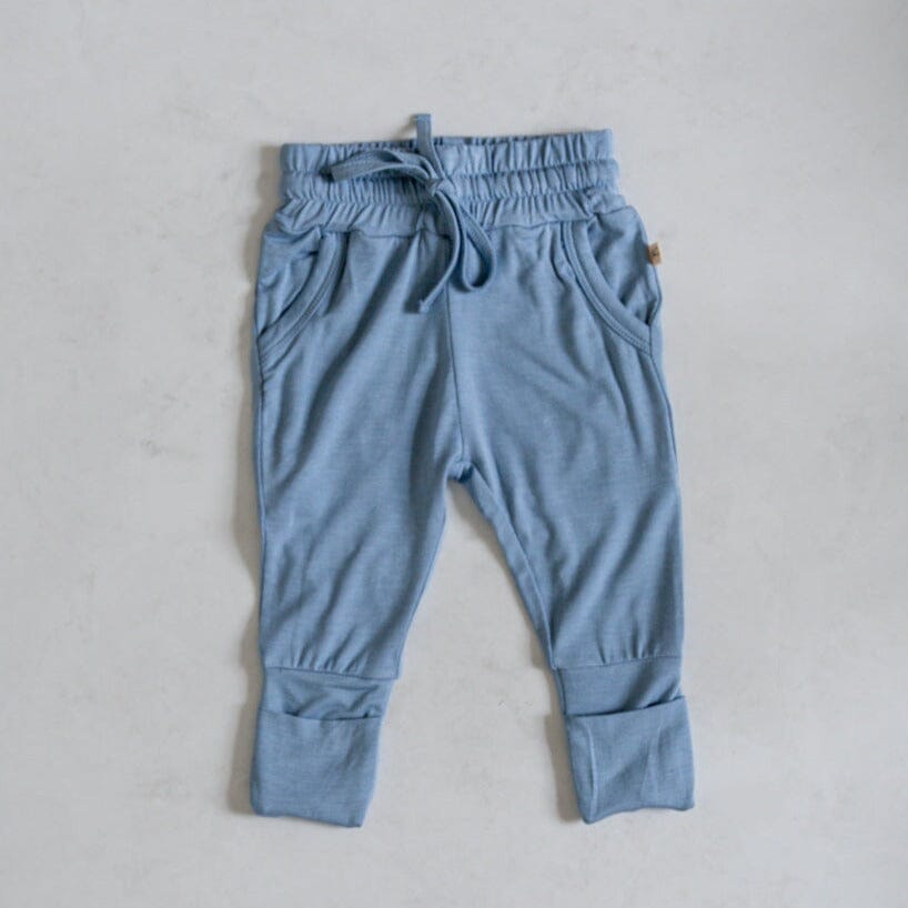 Bamboo Jogger Baby & Toddler shopatlasgrey Denim NB 