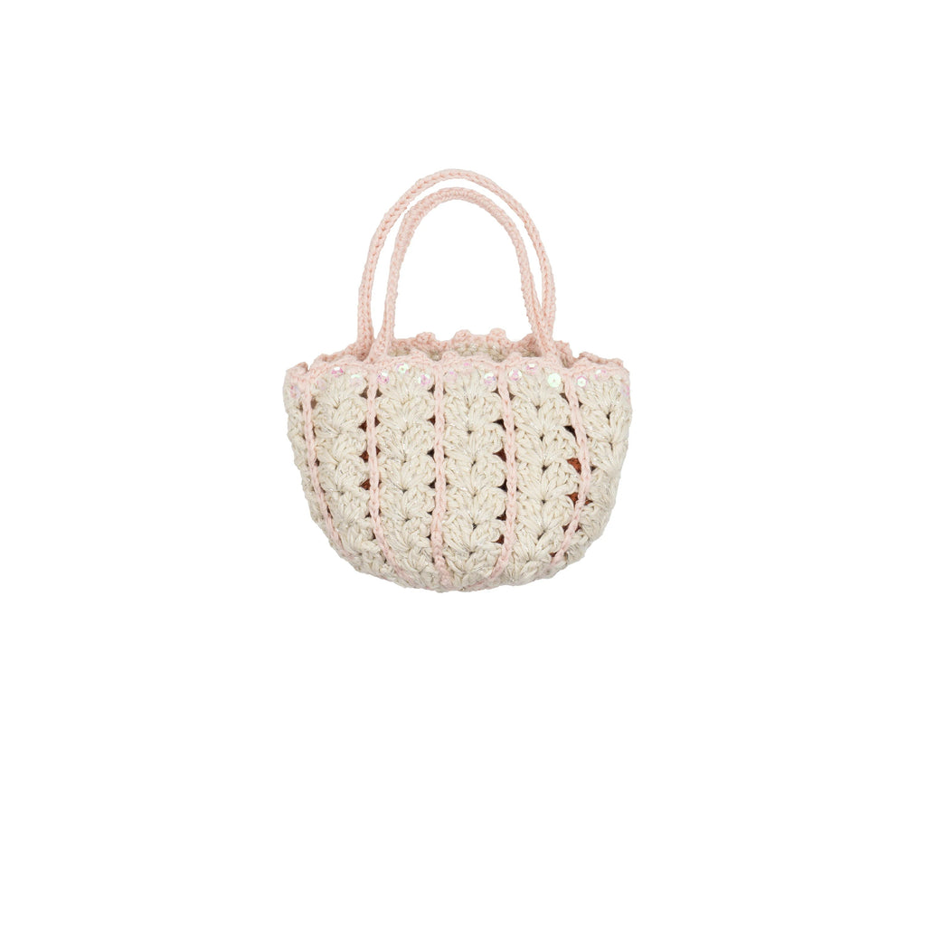 Crochet Seashell Purse | Pink Sand Purses & Clutches Wild Wawa OS Pink Sand 