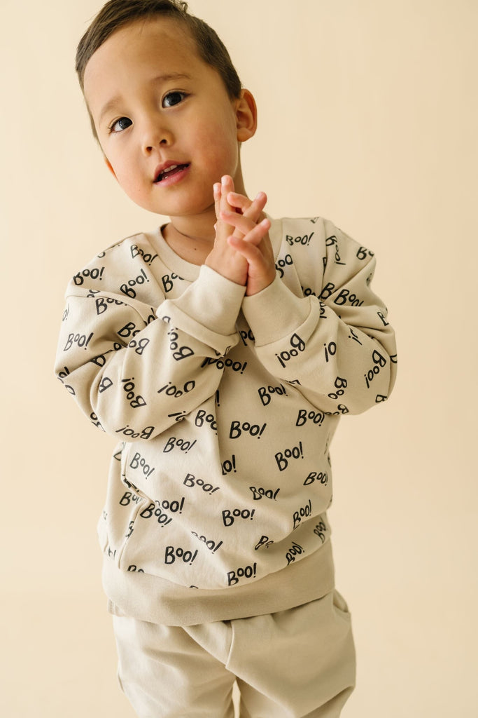 Organic Fleece Sweatshirt | Boo Tops & Tees Makemake Organics 