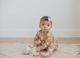 Bamboo Zip Pajamas | Daisies Onesies Consciously Baby 