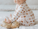 Bamboo Zip Pajamas | Shell Onesies Consciously Baby 