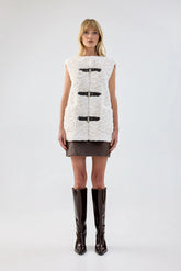 Dandy Vest | Cream Blazers & Vests Unreal Fur 