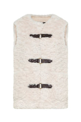 Dandy Vest | Cream Blazers & Vests Unreal Fur Cream XS 