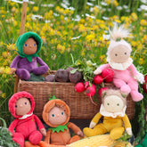 Dinky Dinkum Dolls | Ellis Eggplant Soft Dolls Olli Ella 