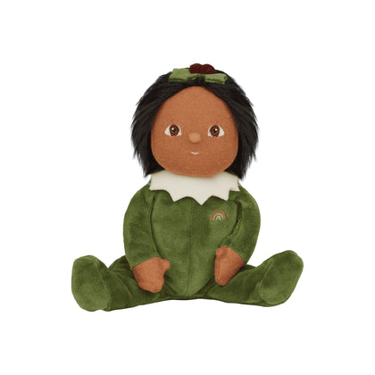 Dinky Dinkums Jolly Dollies | Paige Pudding Soft Dolls Olli Ella Green OS 